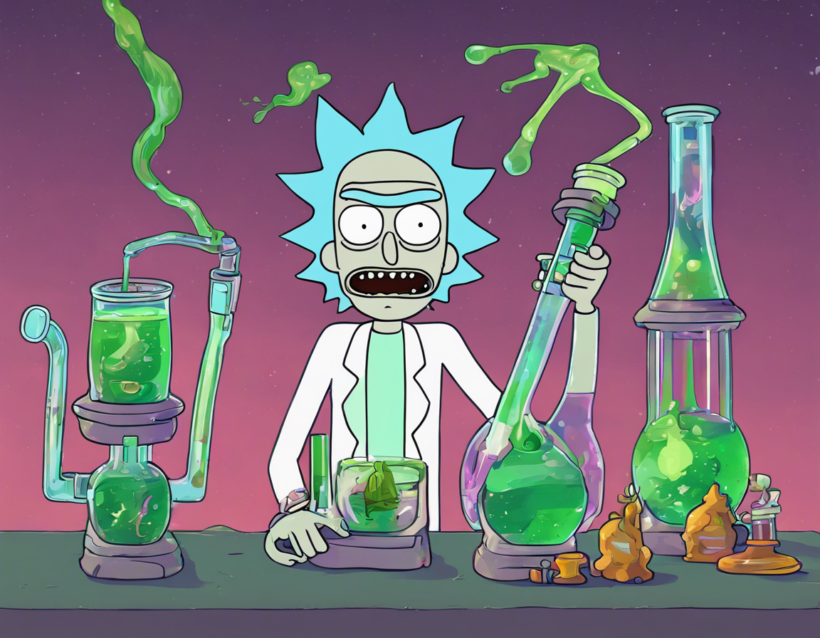 Exploring the Best Rick and Morty Bongs for Fans